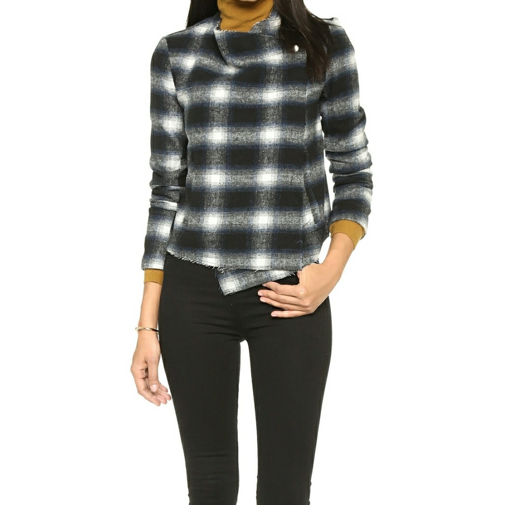 BB Dakota Quinn Plaid Jacket