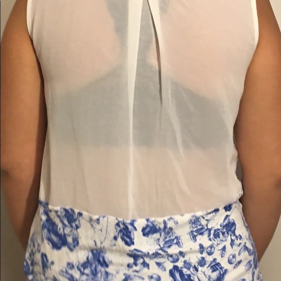 (S) kimchi blue urban outfitters blue bees print - Picture 4 of 8