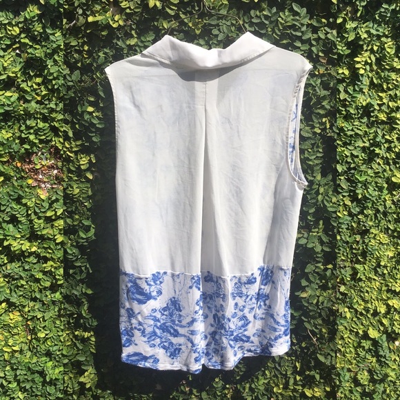 (S) kimchi blue urban outfitters blue bees print - Picture 8 of 8