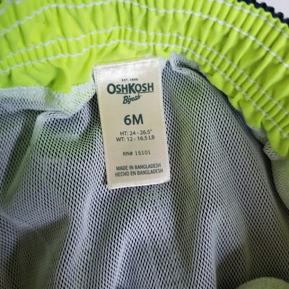 ❌❌S O L D❌❌ Navy & Lime Skull Swim Board Shorts - Picture 2 of 2