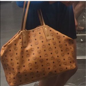 mcm big tote bag