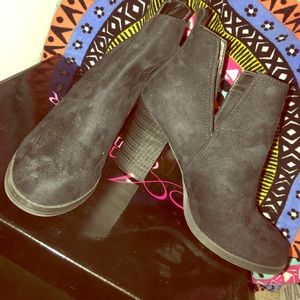 Black booties