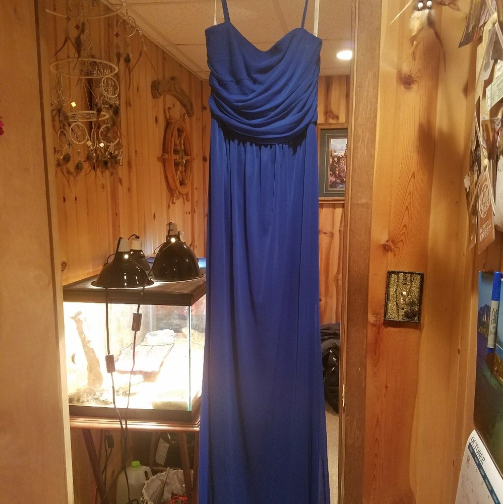 Size 6 Cobalt Blue Bridesmaid Dress