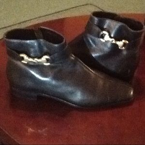 Talbots Black Ankle Boots