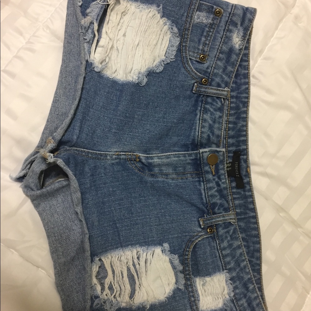 jean shorts