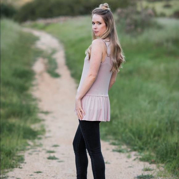 Hailey Ruffle Tank - Picture 2 of 2