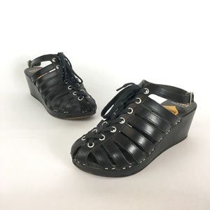 Swedish Hasbeens Wedges Bowling Shoes, Used. SS12