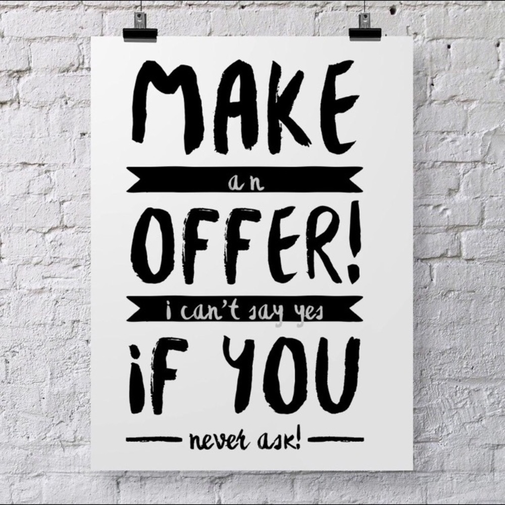 Make An Offer!