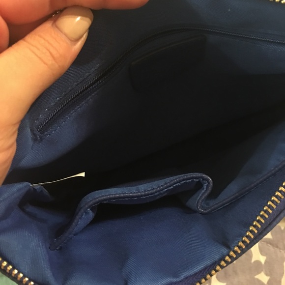 Fashion Sequin Eyes Blue Crossbody/Clutch - Picture 5 of 6