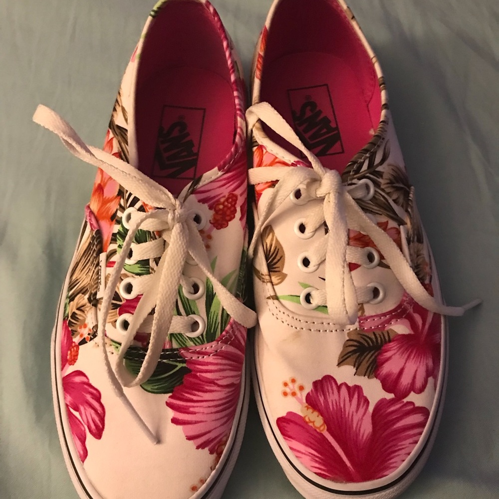 Floral Vans