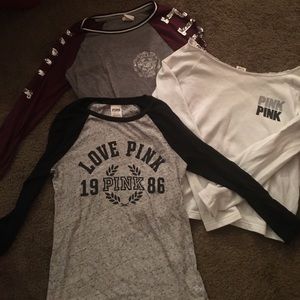 Victoria's Secret long-sleeve bundle