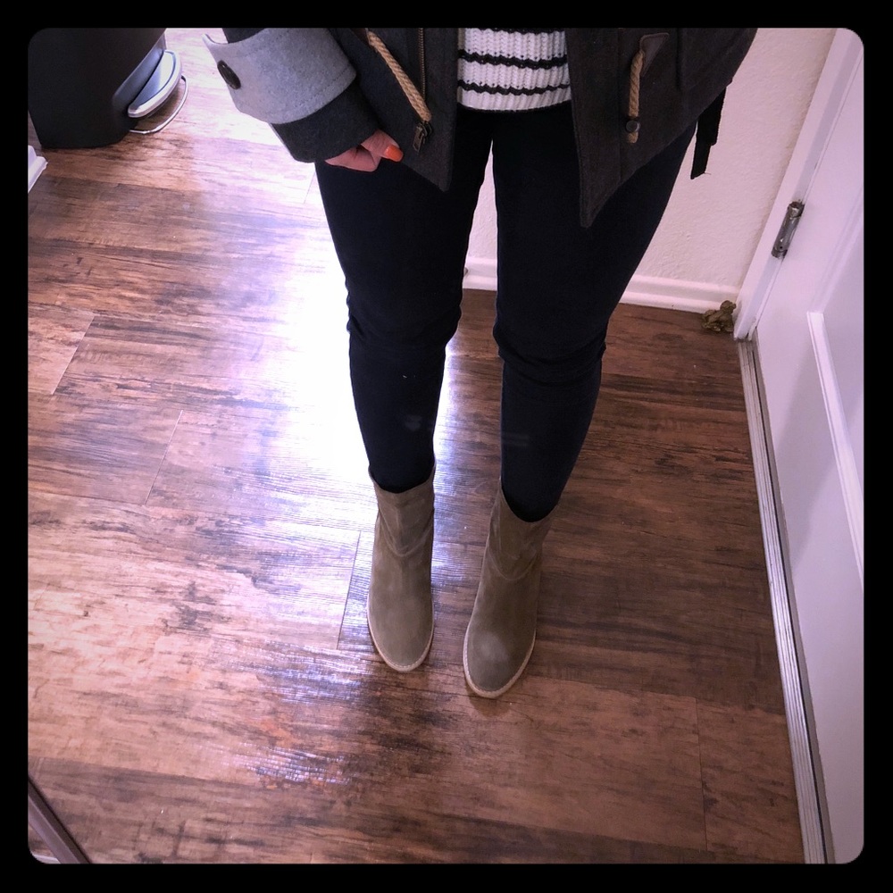 Like new Vince booties