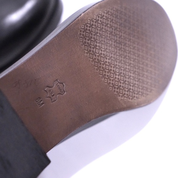 Tory Burch Bloomfield Chain Leather Ankle Boots - Picture 8 of 8