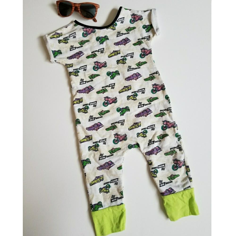 IG Shop Race Car Motorcycle Romper