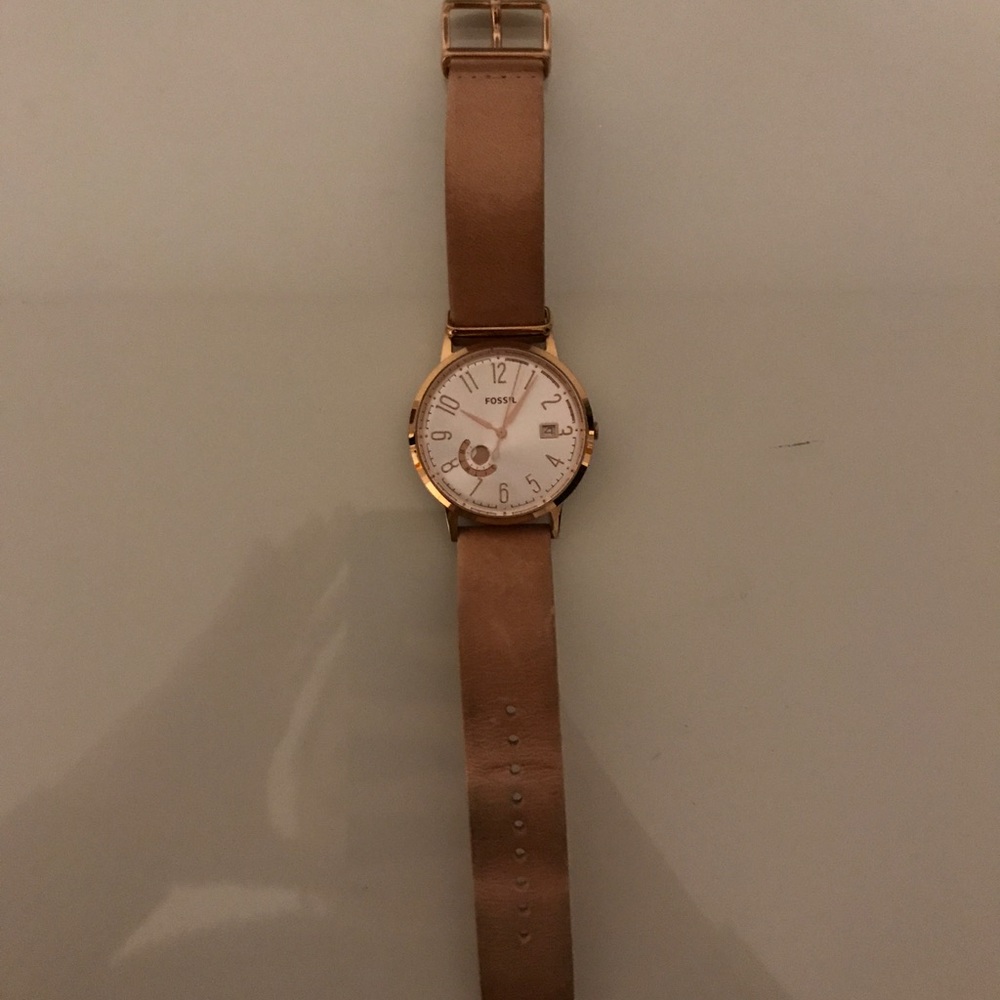Women's Fossil leather watch
