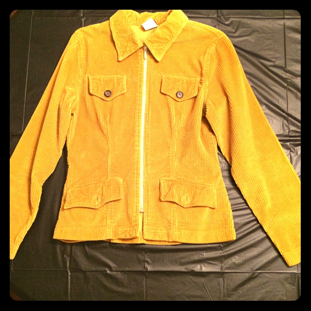 Palmettos Chartreuse Green Corduroy Jacket