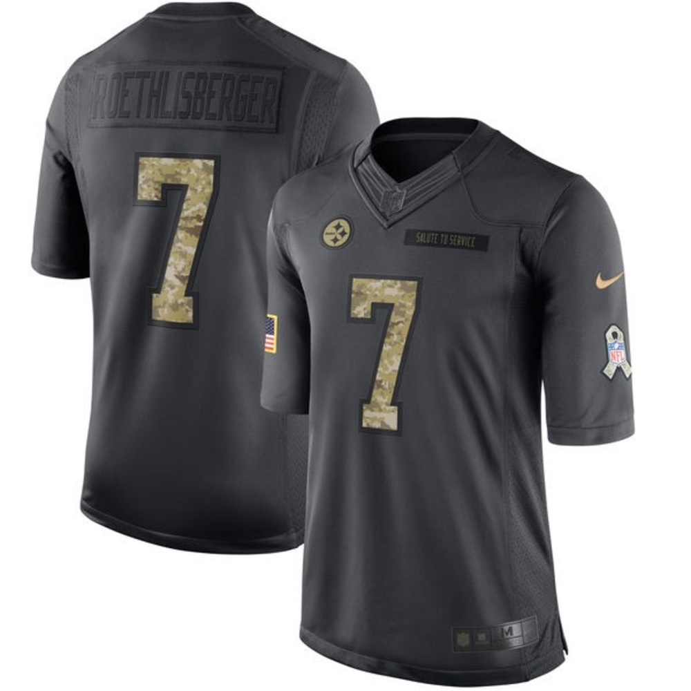 Ben Roethlisberger Jersey Steelers Salute Service