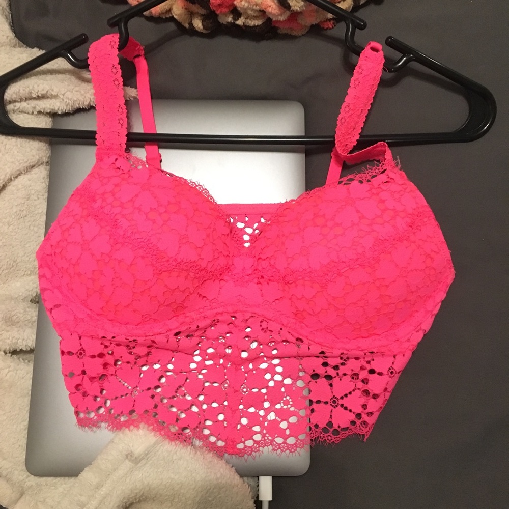 Pink Bra Top