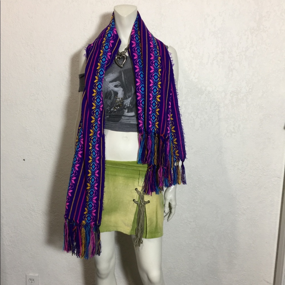 Hand Made/ Rebozo/Shawl/ Wrap - Picture 5 of 8