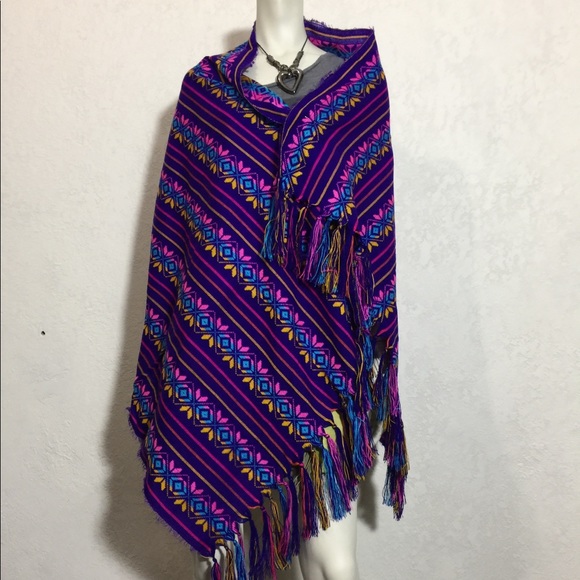 Hand Made/ Rebozo/Shawl/ Wrap - Picture 3 of 8