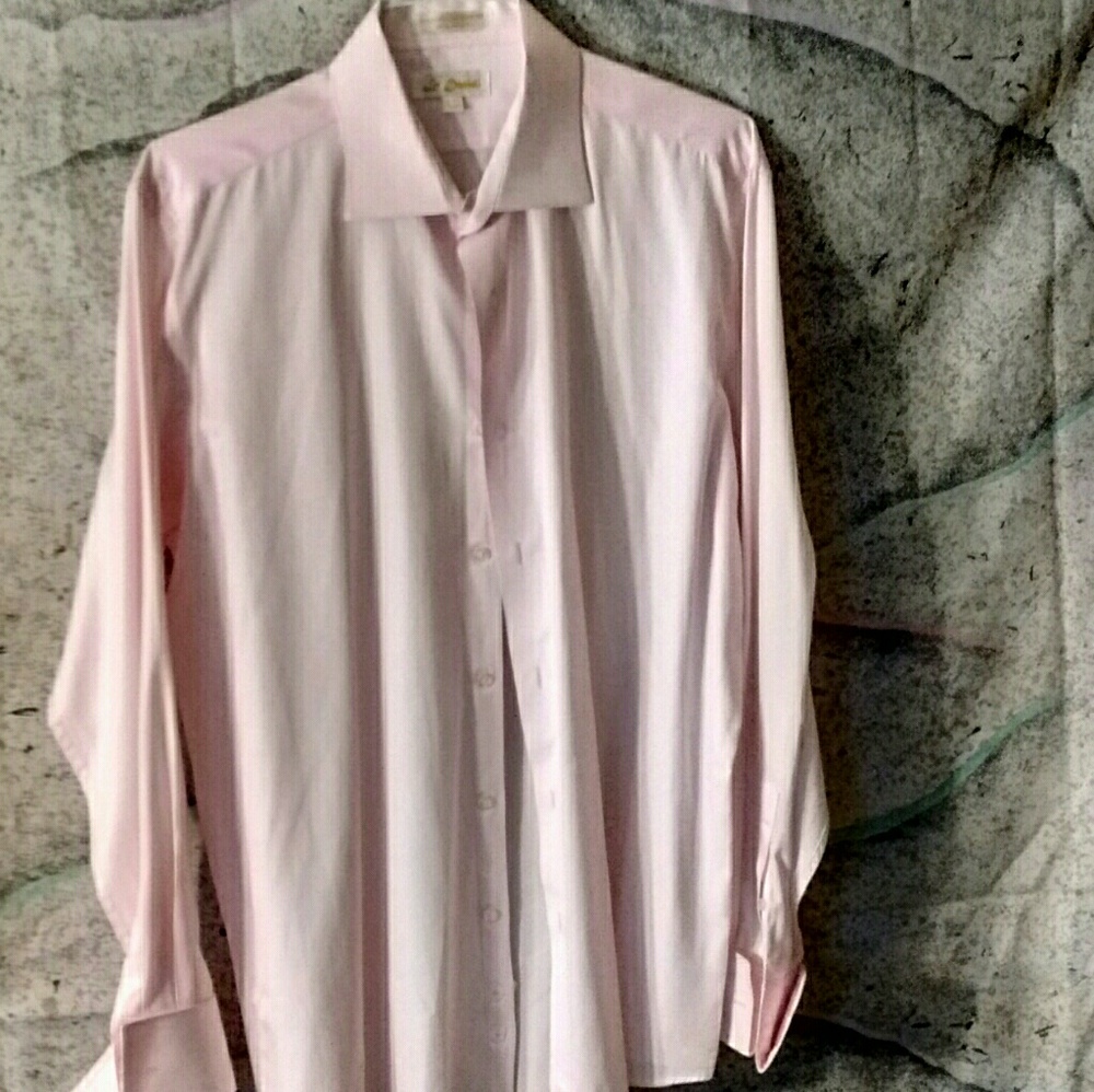 Leo Danieli French Cuff Shirt. Size XL
