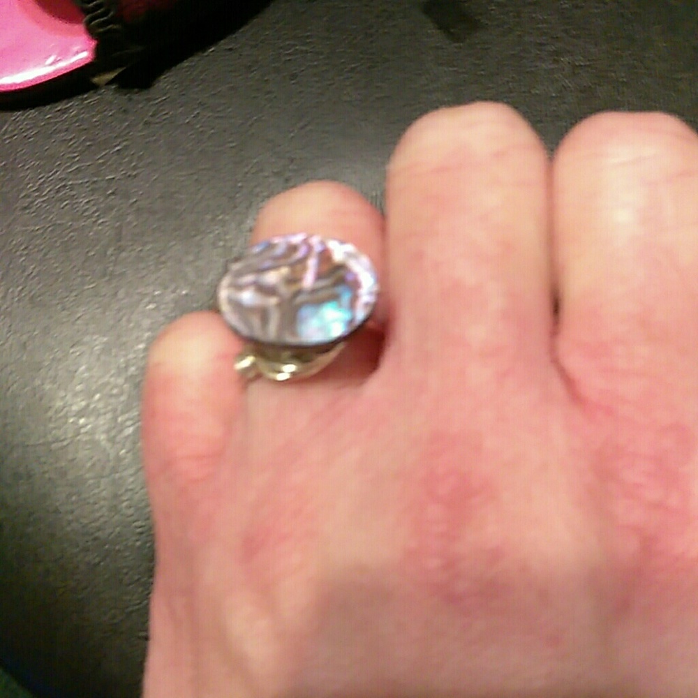 Abolone shell ring - Picture 6 of 7