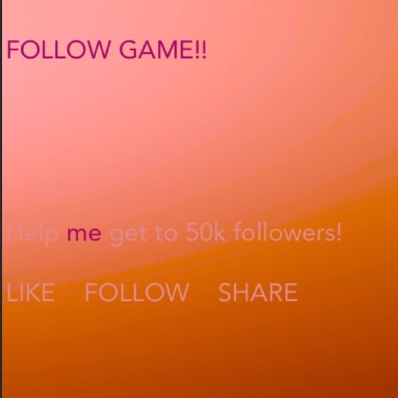 NEW FOLLOW GAME! ⭐️ LIKE FOLLOW SHARE! - Picture 2 of 2