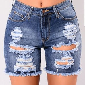 🔴NWT🔴Party Like A Rockstar Short - Fashion Nova