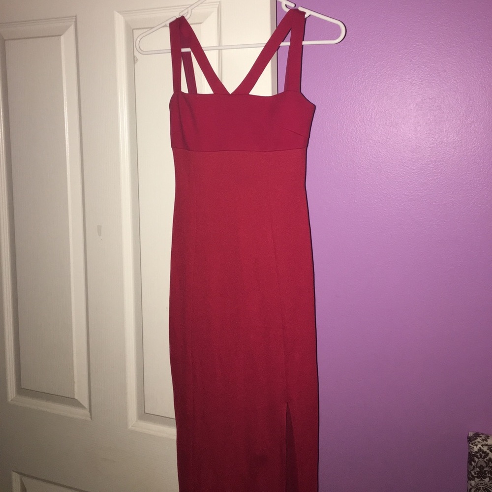 Red party dress-- ABS Allen Schwartz