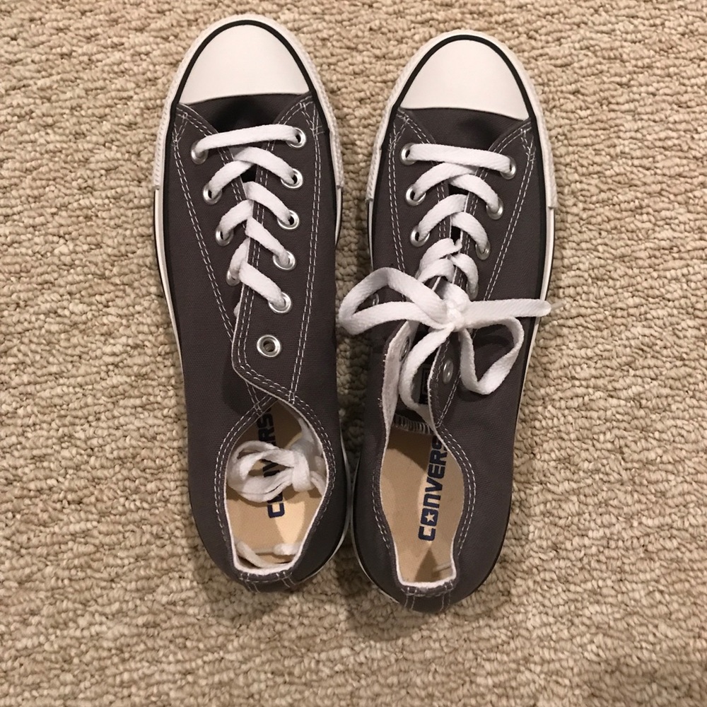 Charcoal Converse Women Size 9