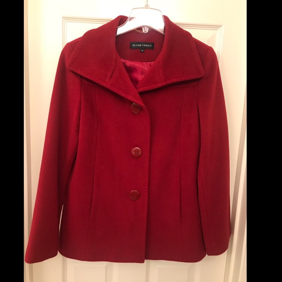 Pea coat by Ellen Tracy