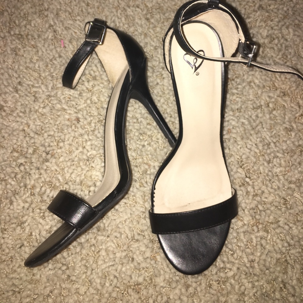 Classy black high heels