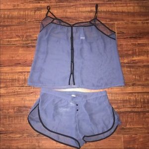 Adore me Sheer 2 piece night set Adore me Sheer 2 piece night set