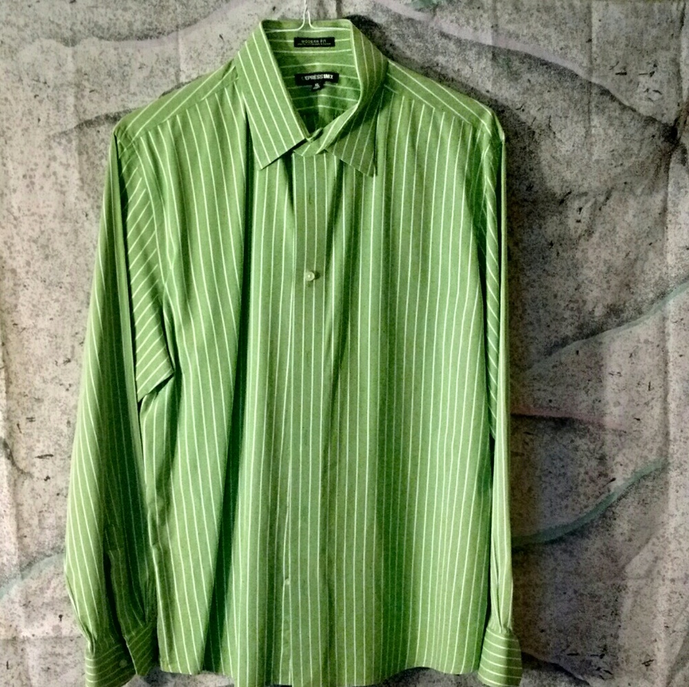 🌠Express Striped Long Sleeve Shirt. Size XL
