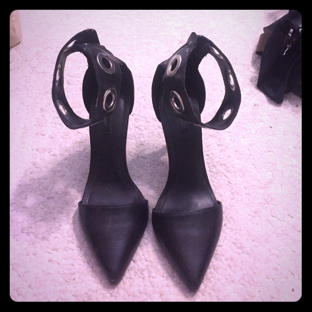 pre Loved Zara zipper stilettos