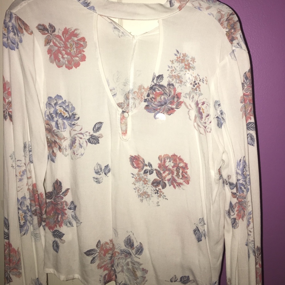 Flower blouse
