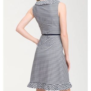 NWT Kate Spade HENLEY ruffle striped dress Sz.8