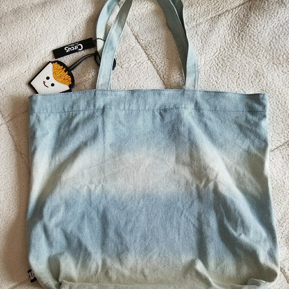 🍟 CIRCUS BY SAM EDELMAN FRIES B4 GUYS TOTE - Picture 4 of 8