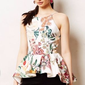 AMAZING anthropolgie peplum top AMAZING anthropolgie peplum top