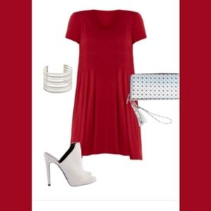 🌟HP New Trendy w/Sexy keyhole back swing dress🌟