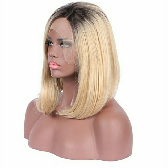 Blonde Ombre Beauty Lacefront Bob Wig main image 4