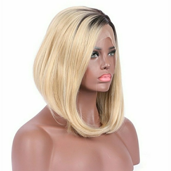 Blonde Ombre Beauty Lacefront Bob Wig