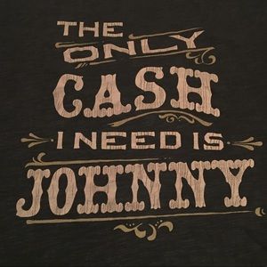 Lucky Brand Licensed Johnny Cash Graphic