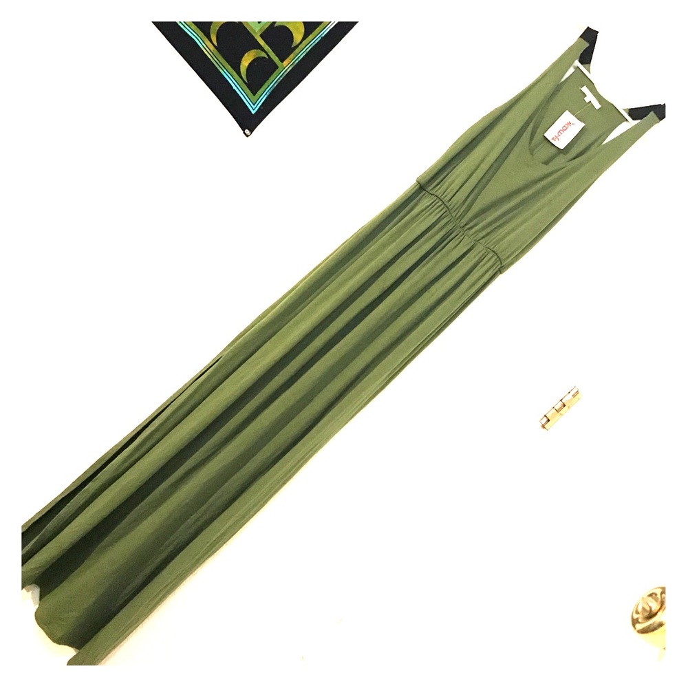 Maxi Dress - Forest Green