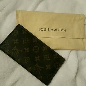 Louis  Vuitton Check Book Wallet
