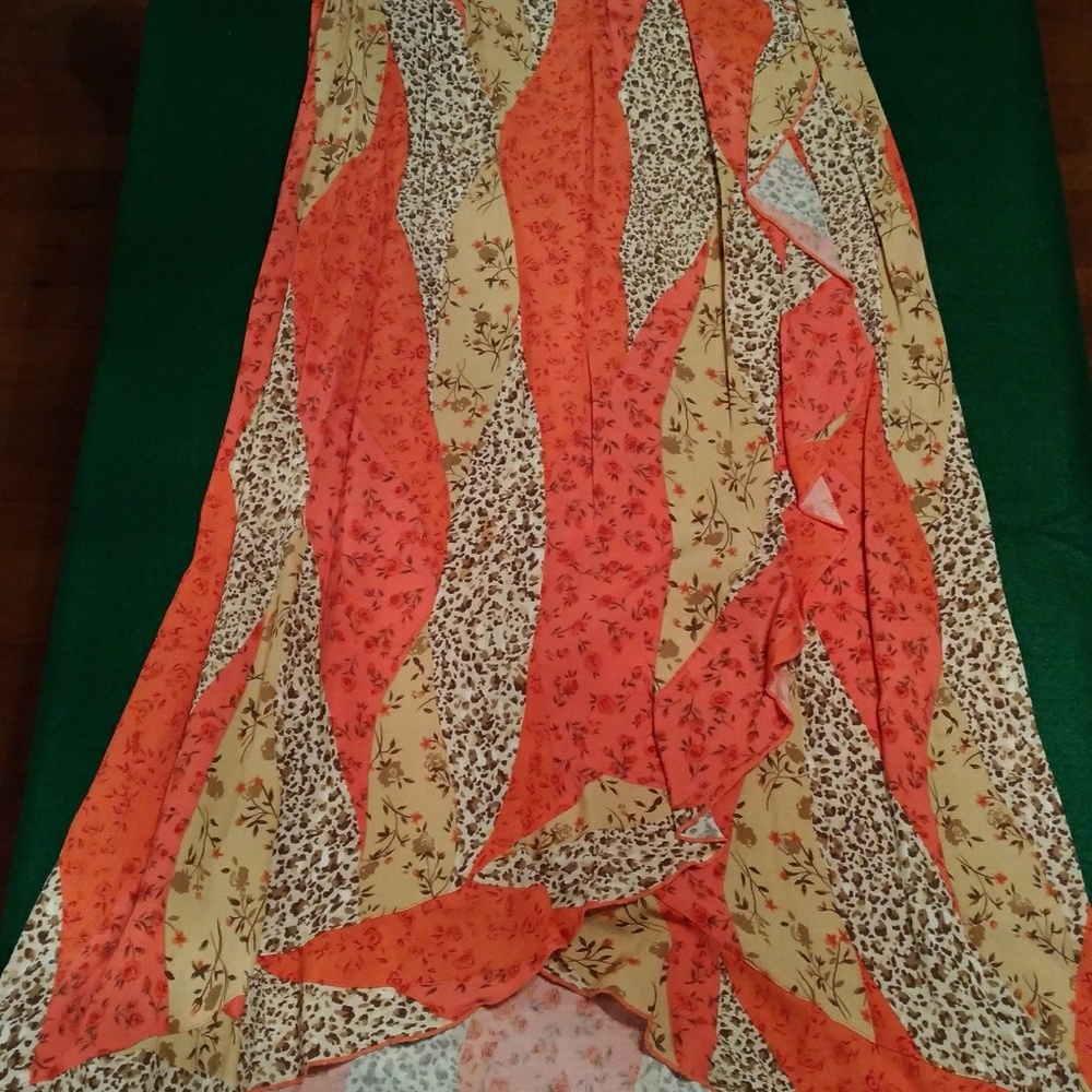Long Flowery Skirt