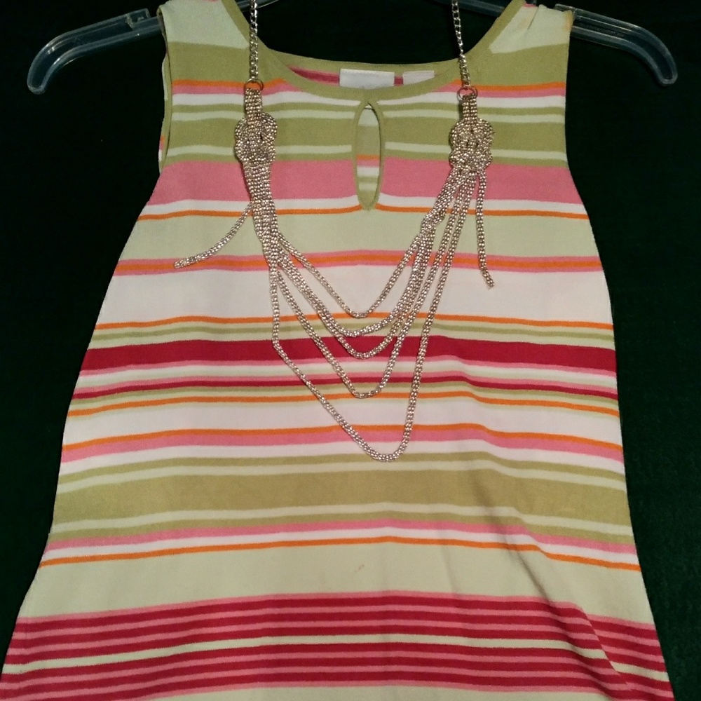 Stripped Tank Top