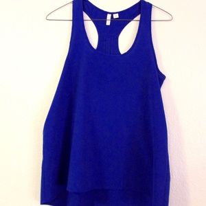 Frenchi Royal Blue flowy tank - XS Frenchi Royal Blue flowy tank - XS