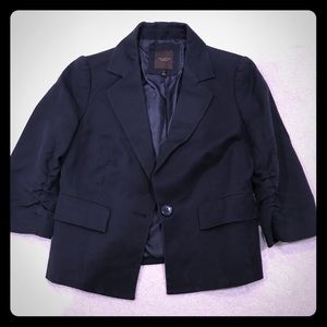 The limited collection blue Cotton blazer The limited collection blue Cotton blazer