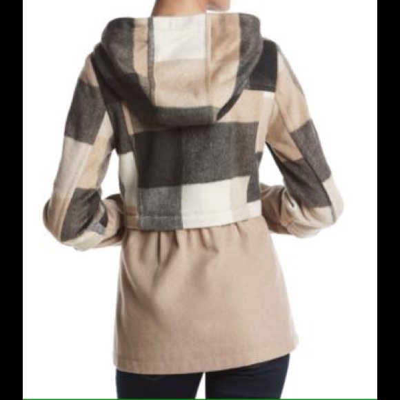 Buffalo Plaid Coat🎉Free Beanie Hat🎉Sale - Picture 2 of 7